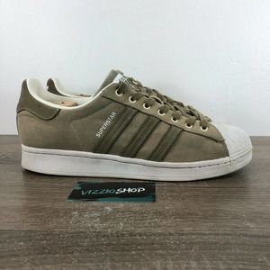 adidas | Shoes | Adidas Superstar Cargo Olive Green Sneakers Mens Fw2653 |  Poshmark